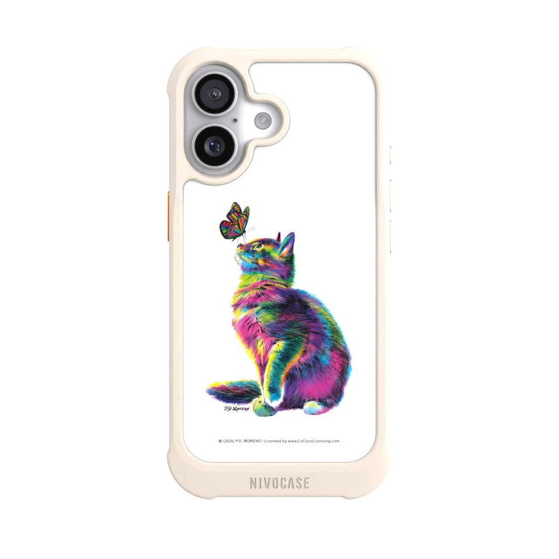 iPhone 17 NIVOmax Katze verspielt