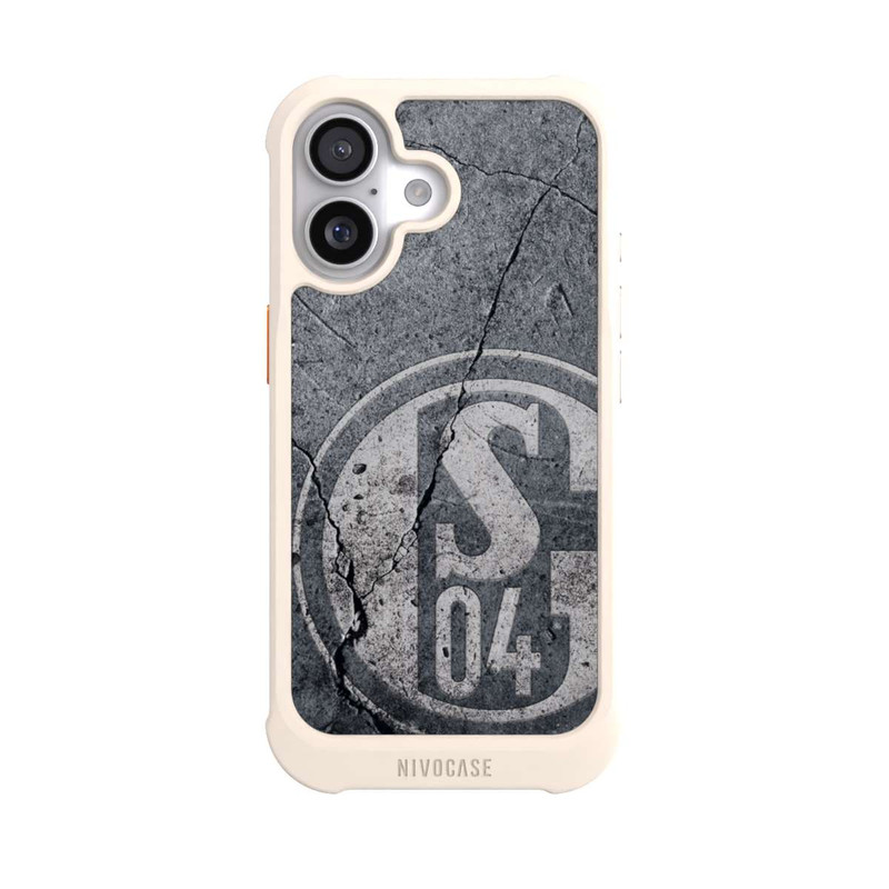 iPhone 17 NIVOmax Schalke 04 Beton Look