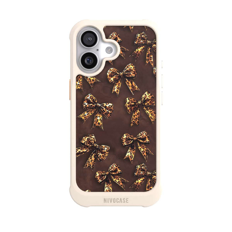 iPhone 17 NIVOmax Bows Wild Cheetah