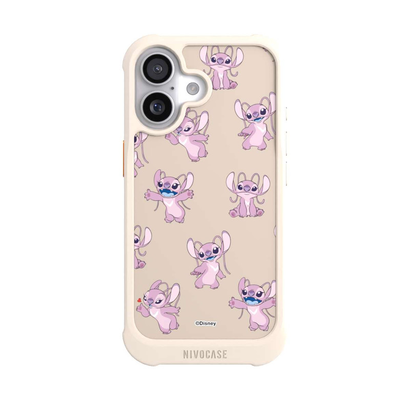 iPhone 17 NIVOmax Angel Faces Pattern Transparent