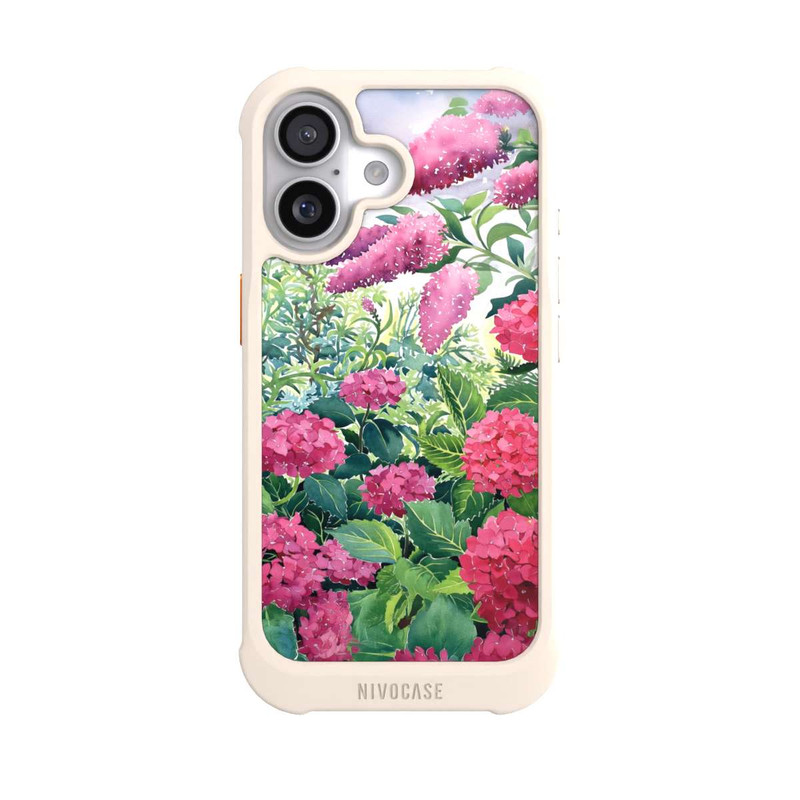 iPhone 17 NIVOmax Garden Hydrangeas and Buddleia by Christopher Ryland