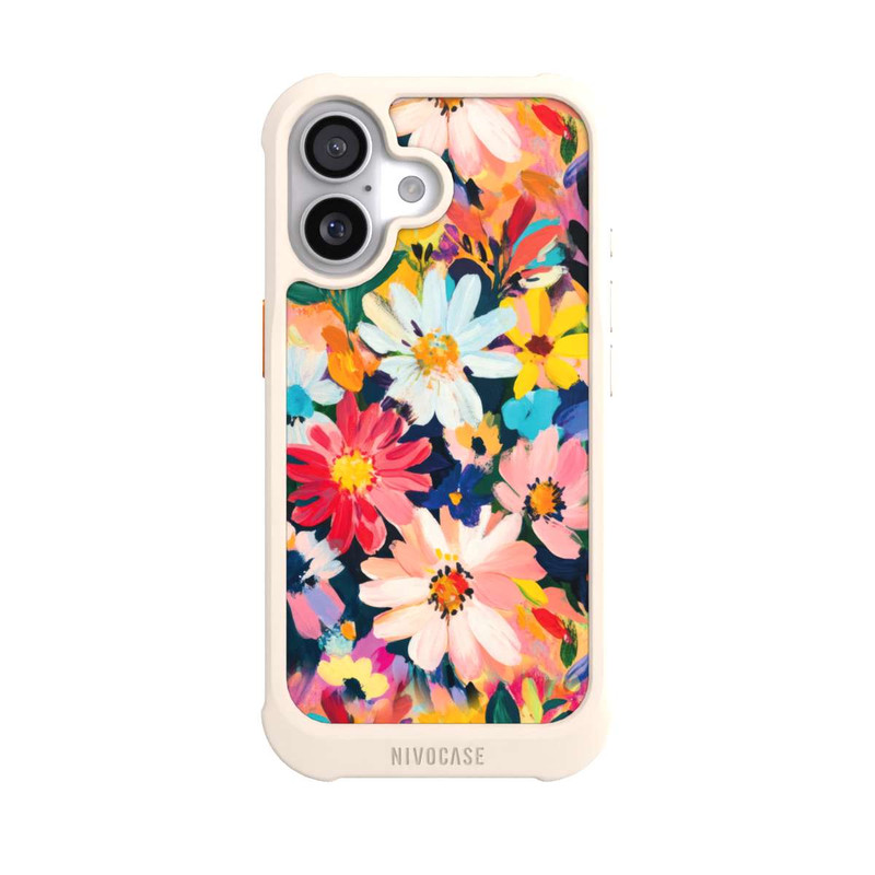 iPhone 17 NIVOmax Frühlingsblumen Gemälde