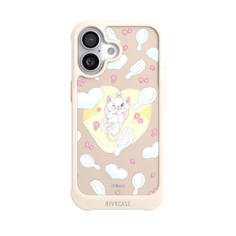 iPhone 17 NIVOmax Aristocats Marie Herzen Gelb Transparent
