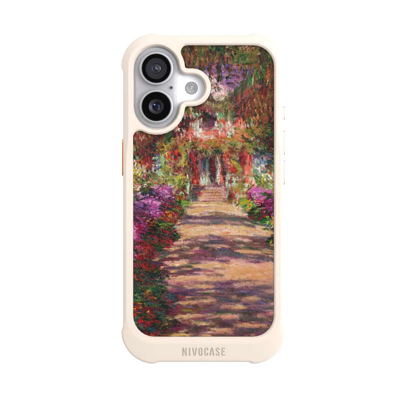 iPhone 17 NIVOmax Eine Allee in Monets Garten in Giverny by Claude Monet