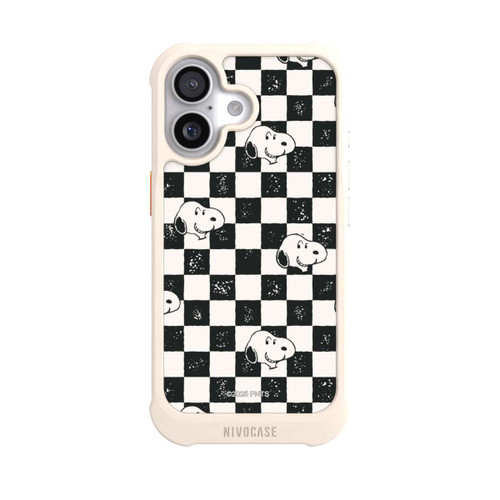  NIVOmax Snoopy Heads Checked Pattern