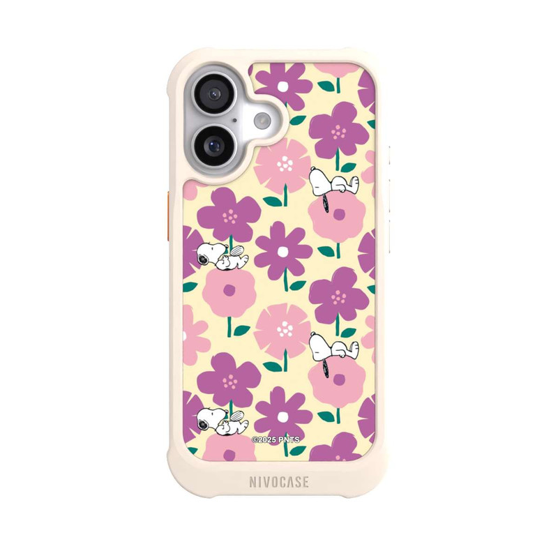 iPhone 17 NIVOmax Peanuts Flower Pattern Yellow