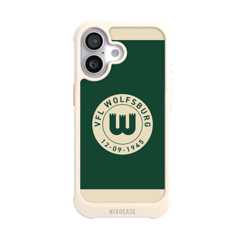 iPhone 17 NIVOmax VfL Wolfsburg 80 Jahre Streifen