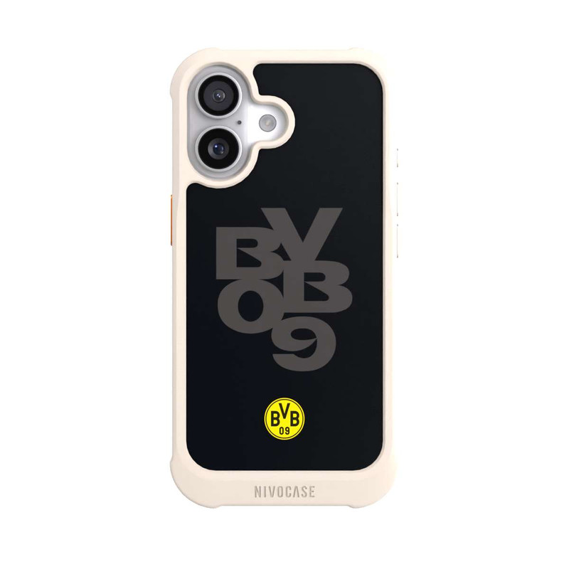iPhone 17 NIVOmax BVB09 Grau Schwarz