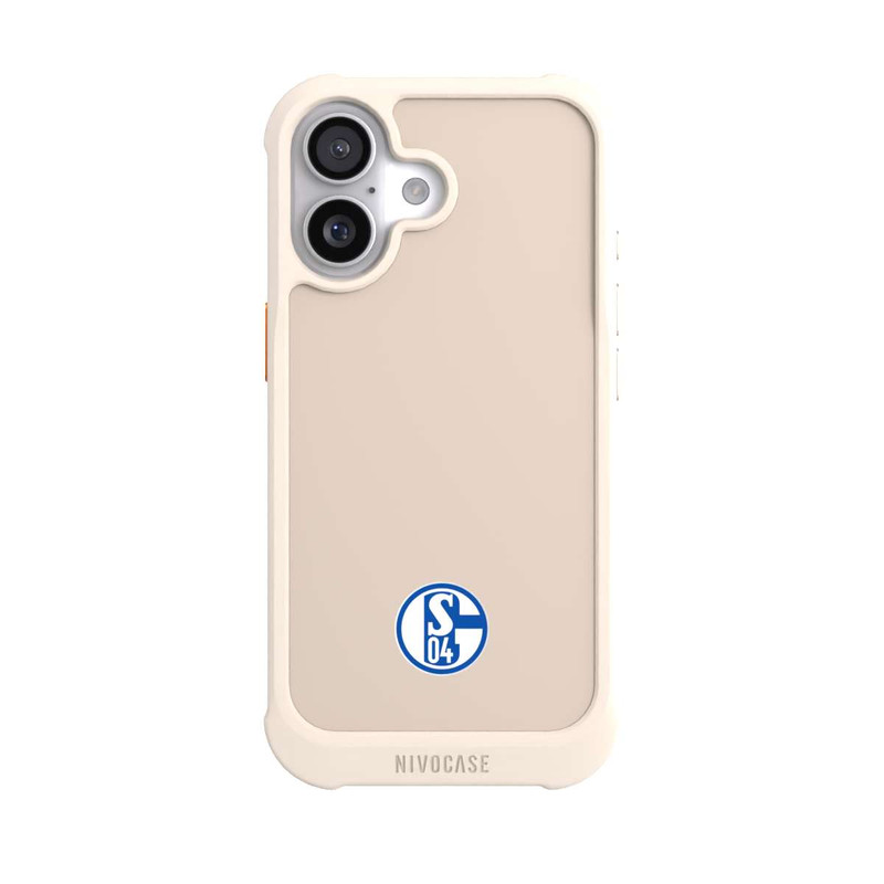 iPhone 17 NIVOmax FC Schalke 04 Logo Klein Transparent