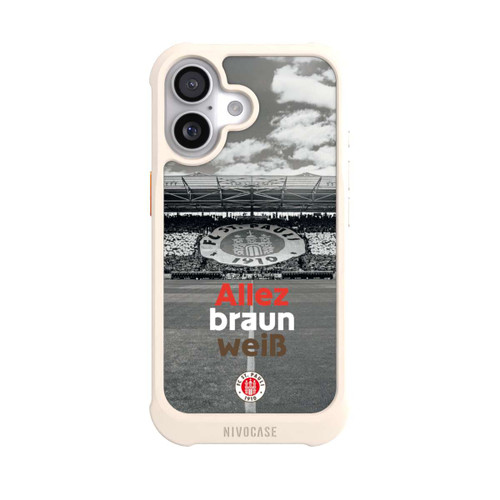  NIVOmax FC St. Pauli Allez braun weiss