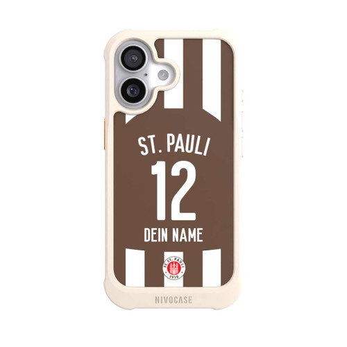  NIVOmax FC St. Pauli Trikot Personalisierbar 25-26