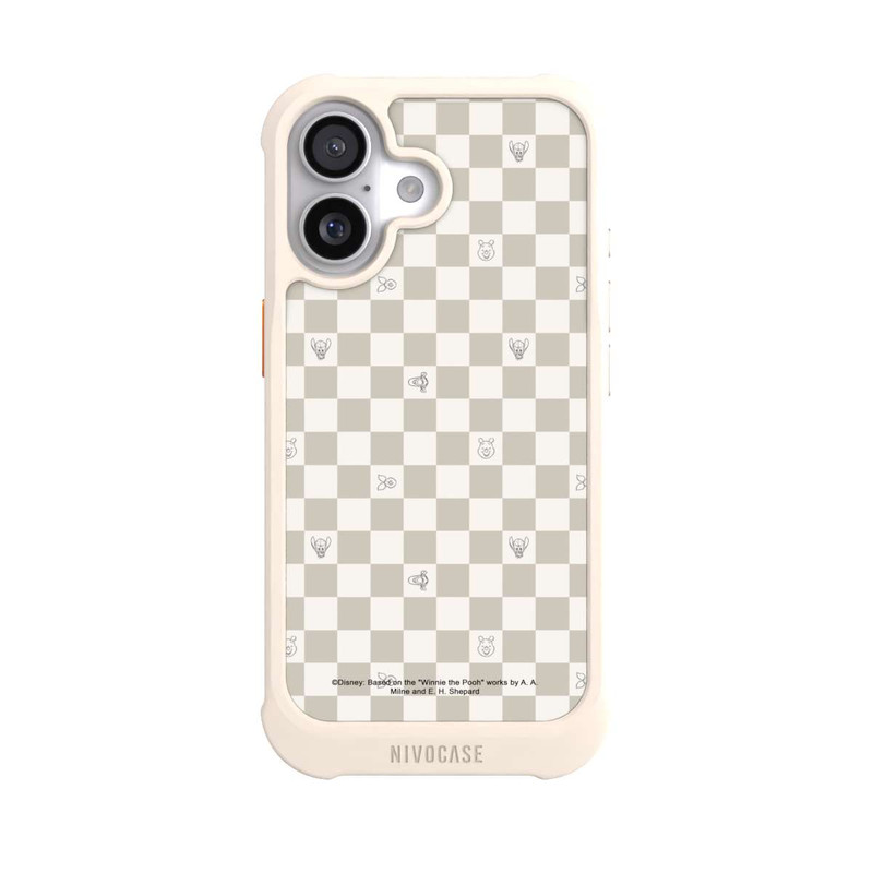 iPhone 17 NIVOmax Winnie Puuh Kariert Beige