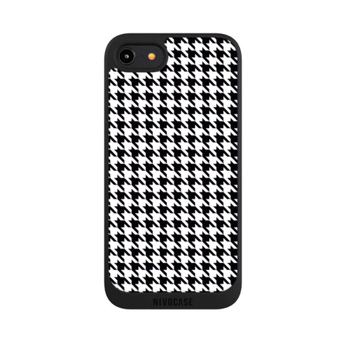 Apple iPhone 7 NIVOpure Houndstooth black-white