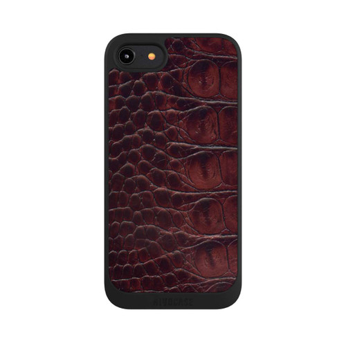 Apple iPhone 7 NIVOpure Cuir de Crocodile