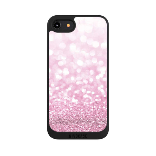 Apple iPhone 7 NIVOpure Pluie de paillettes roses look