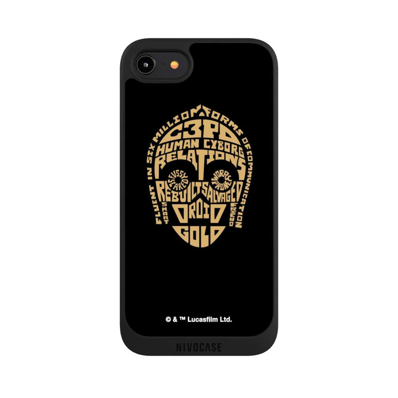 iPhone 7 NIVOpure C3PO Typo Grafisch