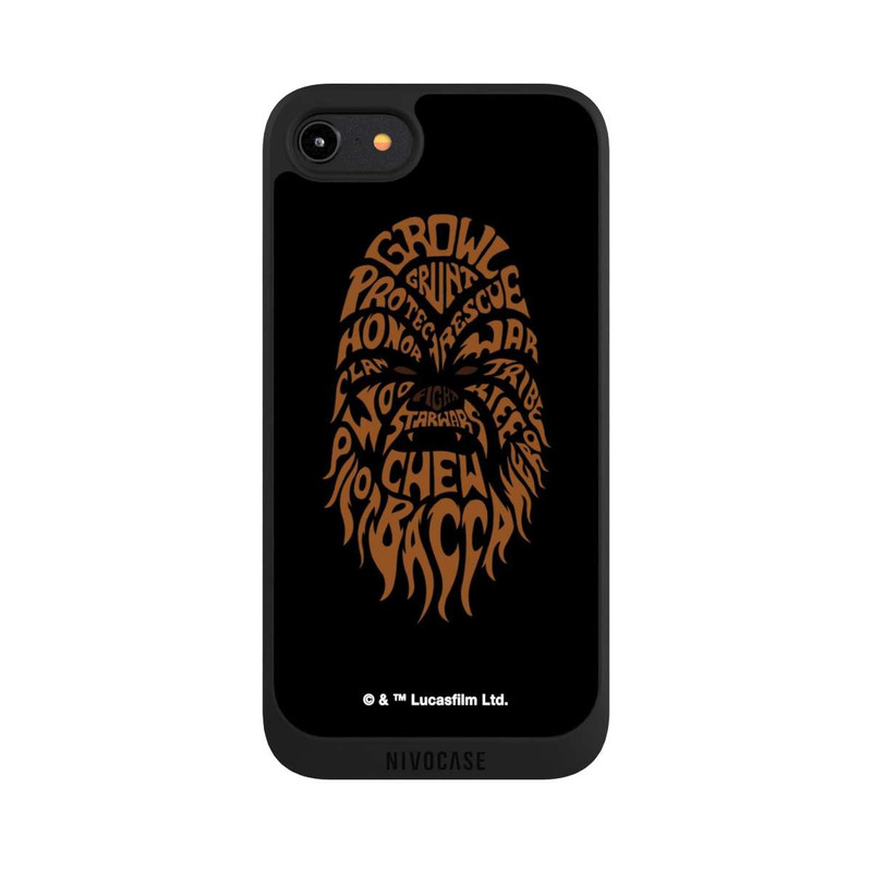 iPhone 7 NIVOpure Chewbacca Typo Graphique