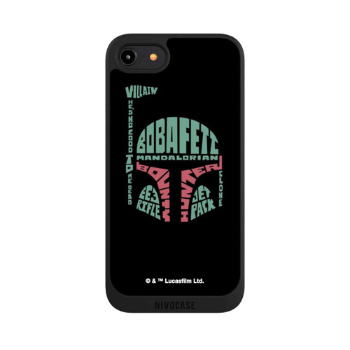 Apple iPhone 7 NIVOpure Boba Fett Typo Grafisch