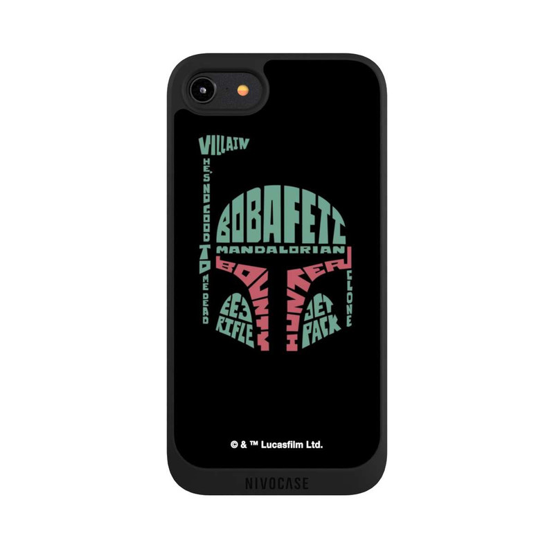 iPhone 7 NIVOpure Boba Fett Typo Grafisch
