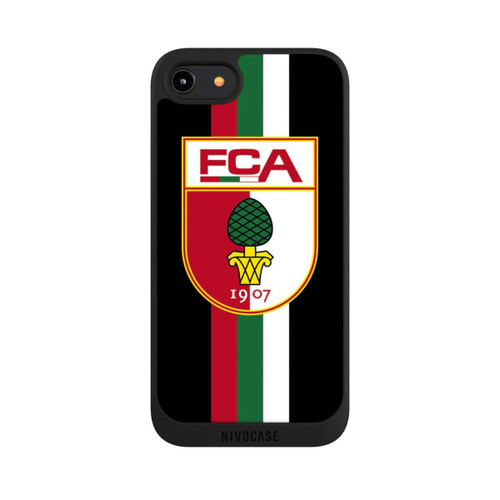 Apple iPhone 7 NIVOpure FC Augsburg Streifen
