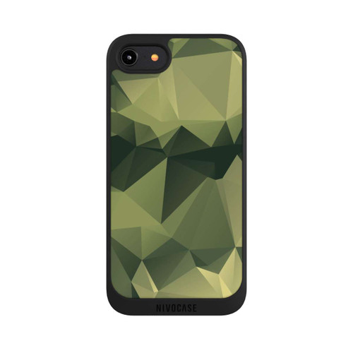 Apple iPhone 7 NIVOpure Polygonales Camouflage