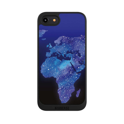 Apple iPhone 7 NIVOpure Carte du Monde Cosmique