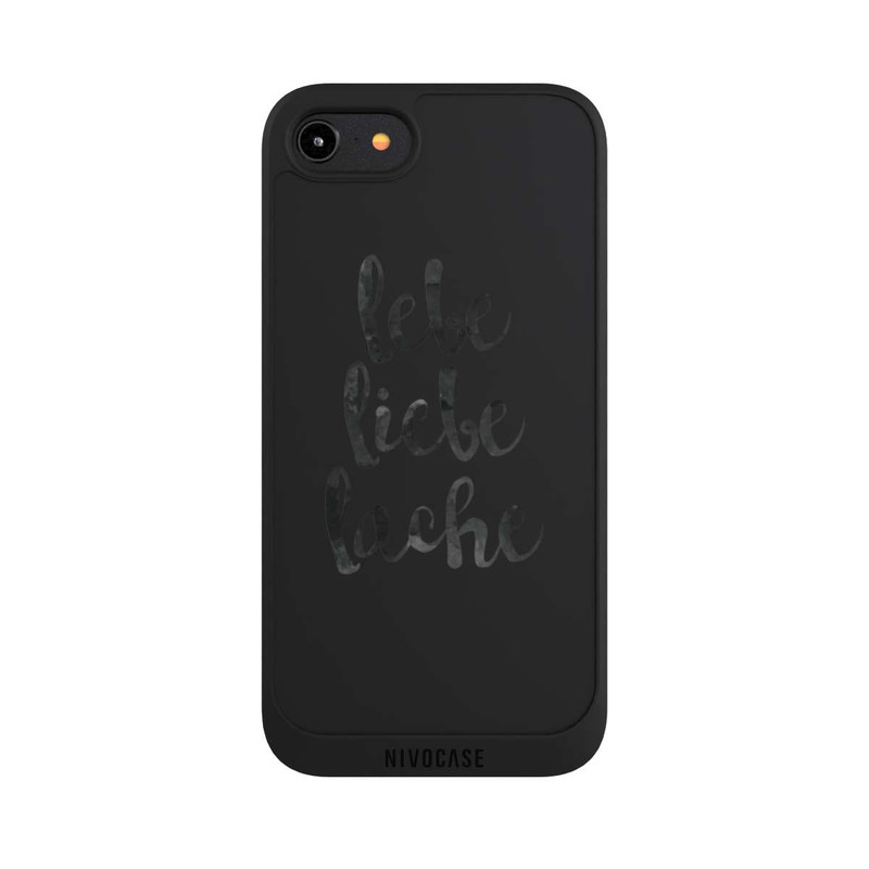 iPhone 7 NIVOpure Lebe Liebe Lache ohne Hintergrund