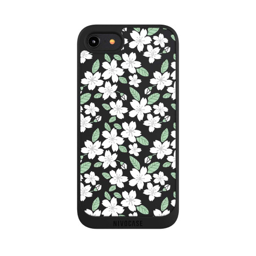 Apple iPhone 7 NIVOpure Fleurs Blanches sans Fond