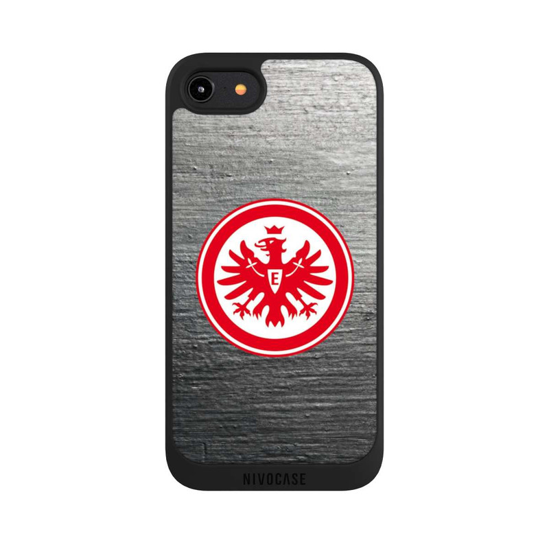 iPhone 7 NIVOpure Eintracht Logo Scratched