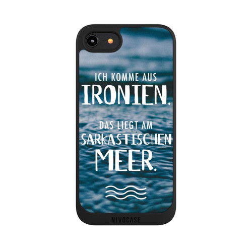 Apple iPhone 7 NIVOpure Ich Komme aus Ironien