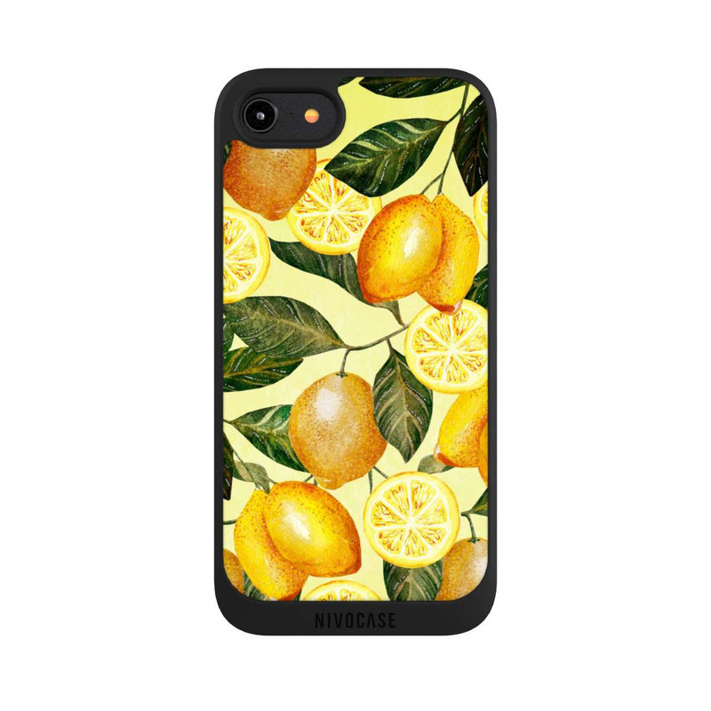 iPhone 7 NIVOpure Gelber Sommer mit Zitronen