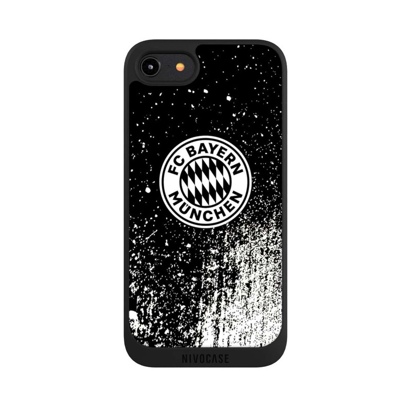 iPhone 7 NIVOpure Splatter Schwarz - FCB