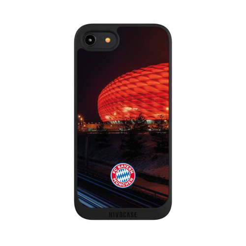 Apple iPhone 7 NIVOpure Allianz Arena bei Nacht FCB