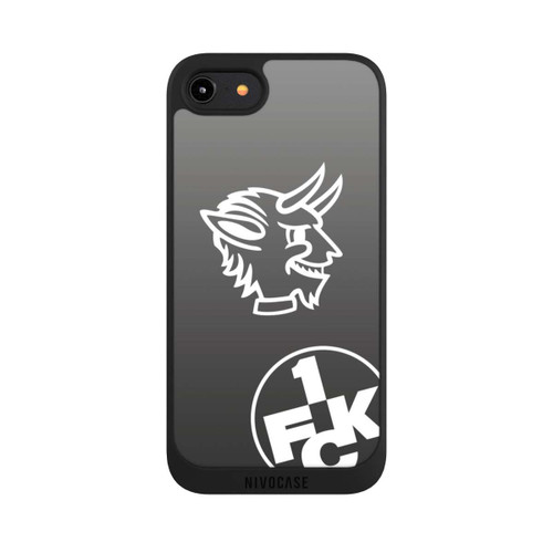 Apple iPhone 7 NIVOpure Teufelskopf FCK auf Schwarz