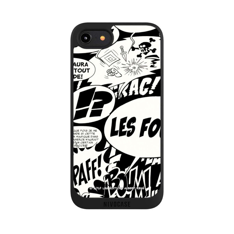 iPhone 7 NIVOpure Bulles BD Astérix Noir