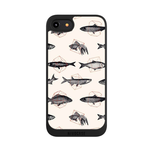 Apple iPhone 7 NIVOpure Fische in Geometrie