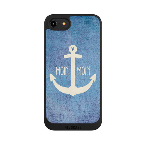 Apple iPhone 7 NIVOpure Moin Moin Anker Blau