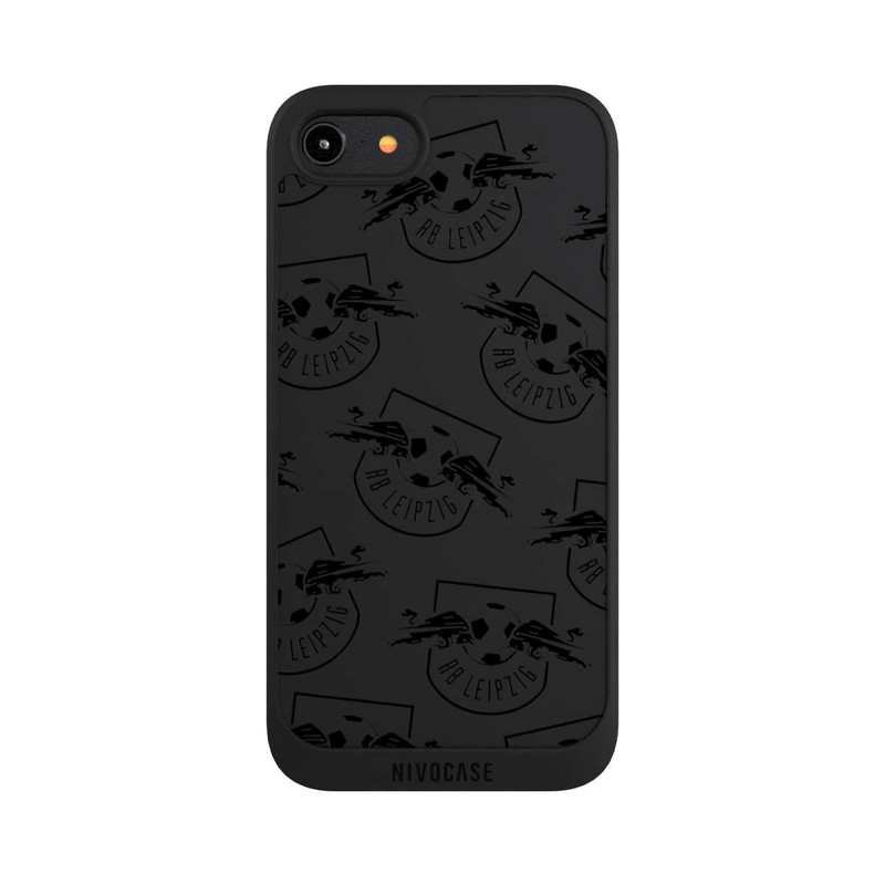 iPhone 7 NIVOpure Logos RB Leipzig Schwarz - ohne Hintergrund