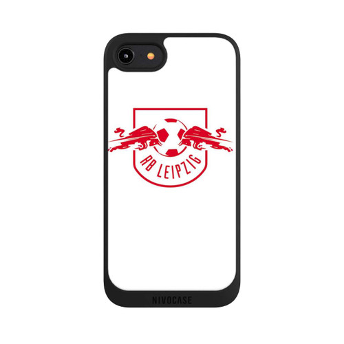 Apple iPhone 7 NIVOpure Rotes RB Leipzig Logo auf Weiß