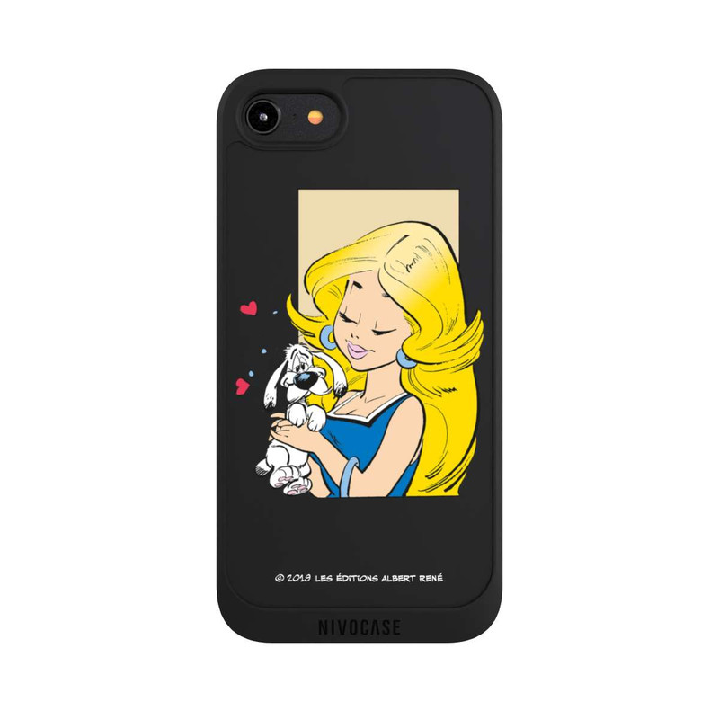 iPhone 7 NIVOpure Falbala et Idéfix Amoureux Transparent