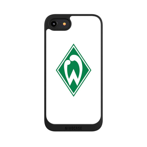 Apple iPhone 7 NIVOpure Logo auf Weiß - Werder Bremen