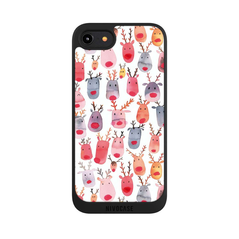 iPhone 7 NIVOpure  Niedliches Rentieraquarell