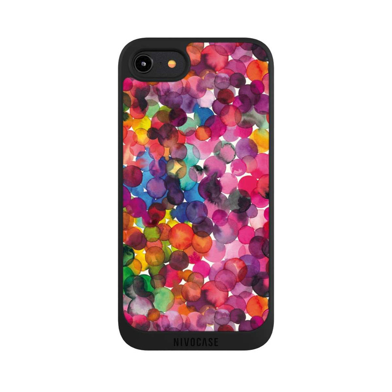 iPhone 7 NIVOpure Überlappende Aquarellpunkte
