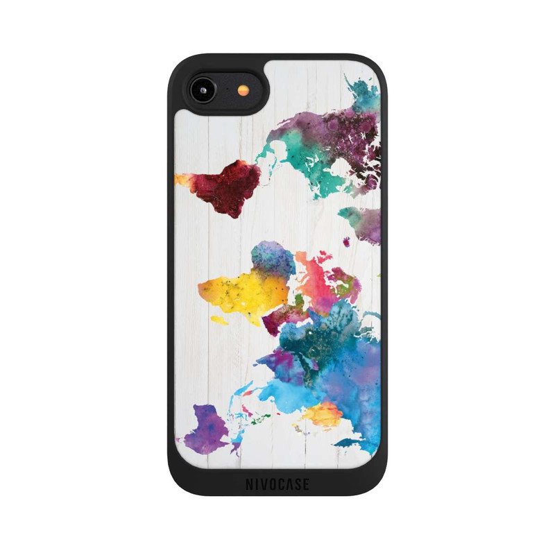 iPhone 7 NIVOpure World Coloured 1