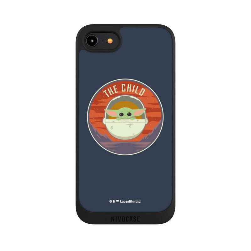 iPhone 7 NIVOpure The Child Abzeichen Blau