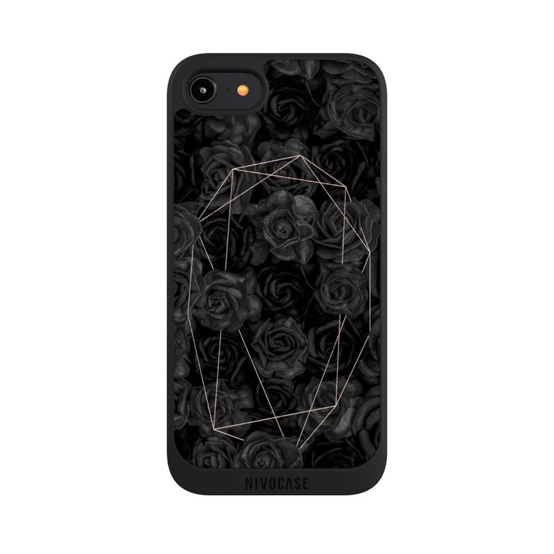 iPhone 7 NIVOpure Schwarze Rosen