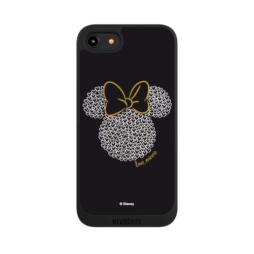 Apple iPhone 7 NIVOpure Minnie Noir et Blanc