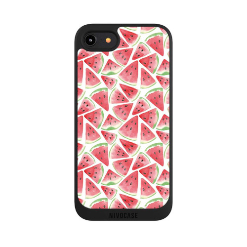 Apple iPhone 7 NIVOpure Wassermelonen Muster Watercolor