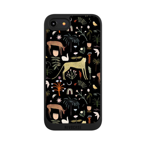 Apple iPhone 7 NIVOpure Wild garden letters by Léa Le Pivert