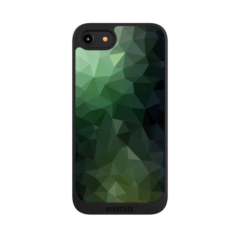 iPhone 7 NIVOpure Polygonal Mosaic Green